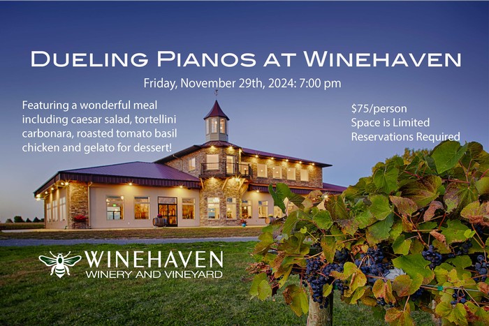 Dueling Pianos at Winehaven - Friday, November 29th